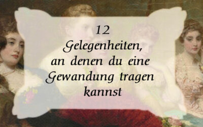 12 Gelegenheiten, bei denen du eine Gewandung tragen kannst