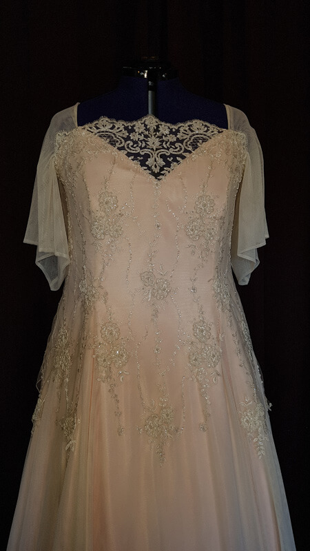 Viktorianisches Brautkleid
