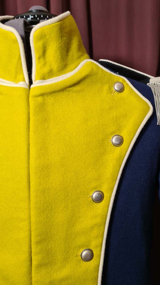 uniform-wuerttemberg-empire-brustaufschlaege Empire Uniform Reenactment Württemberg