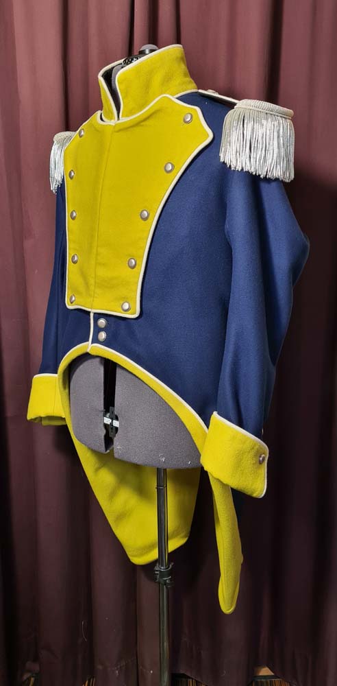 uniformrock-wuerttemberg-stabsoffizier-empire Empire Uniform Reenactment Württemberg