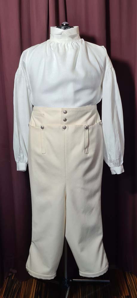 untergewaender-stabsoffizier-wuerttemberg-empire Untergewänder für eine Empire Uniform Reenactment Württemberg