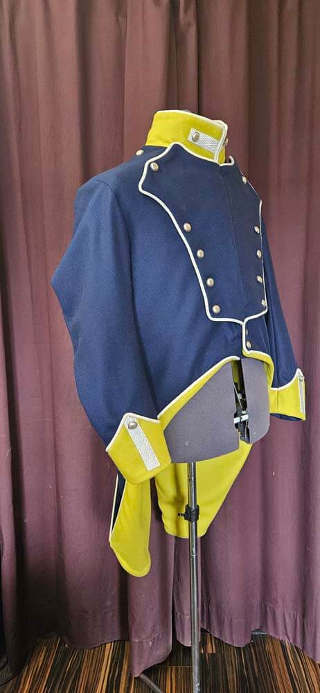 Gehrock fürs Reenactment - Stabsoffizier Leibregiment Württemberg