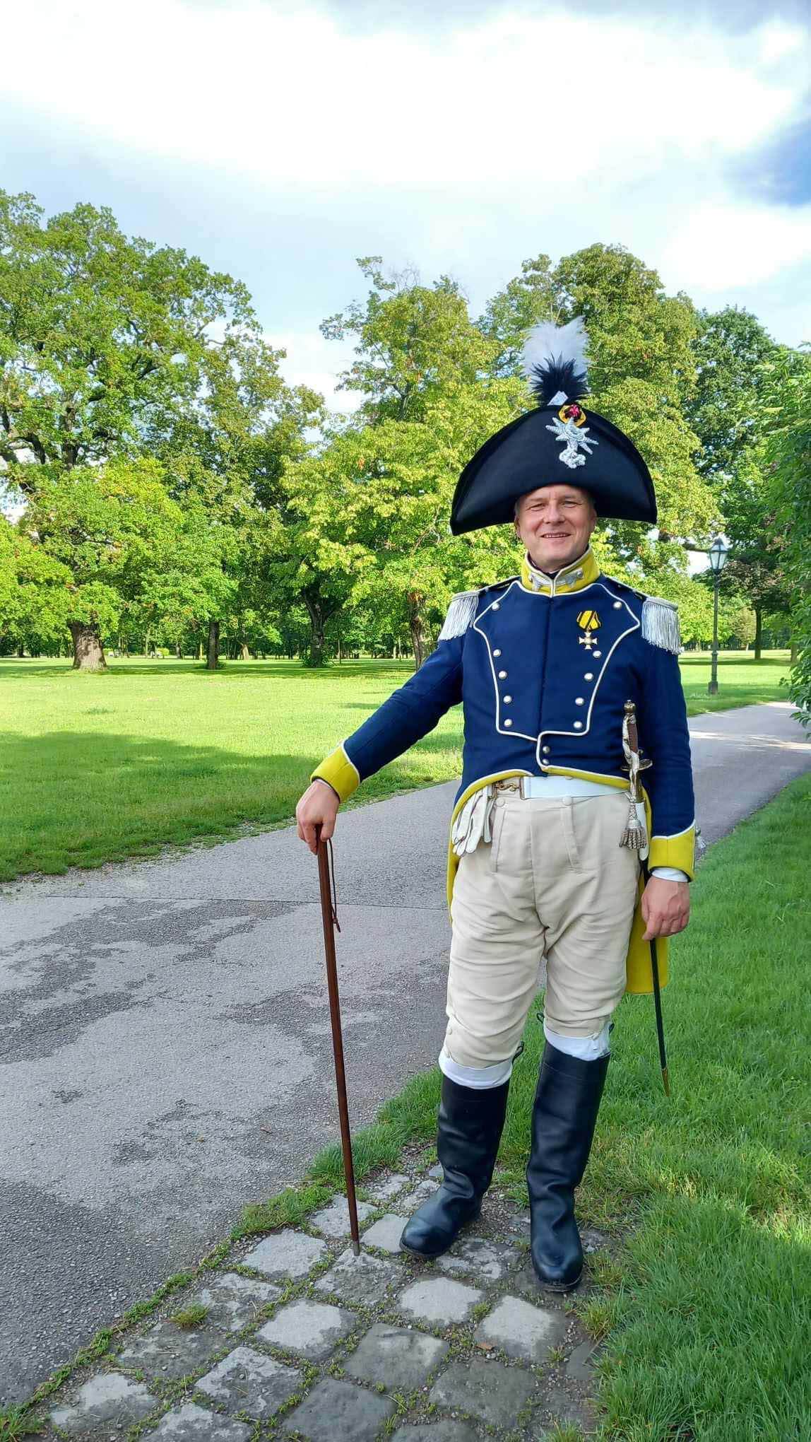 Uniform fürs Reenactment - Stabsoffizier Leibregiment Württemberg